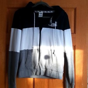 Pink Victoria's Secret Zip-up Sweatshirt